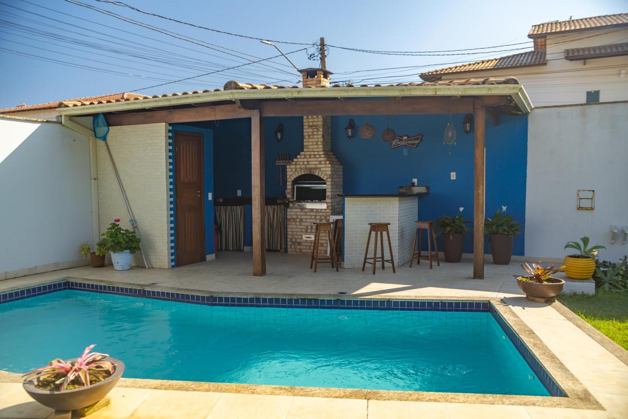 Linda Casa Com Piscina Em Interlagos Vila Velha Es Villa Luaran gambar